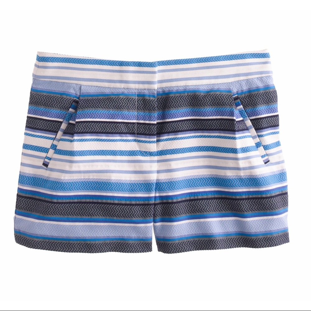 J. Crew Zigzag Stripe Short
